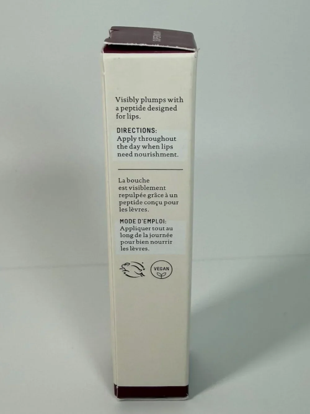 Biossance Pro-Peptide Lip Perfector Supernova NIB Vegan Hydrating Lip Treatment